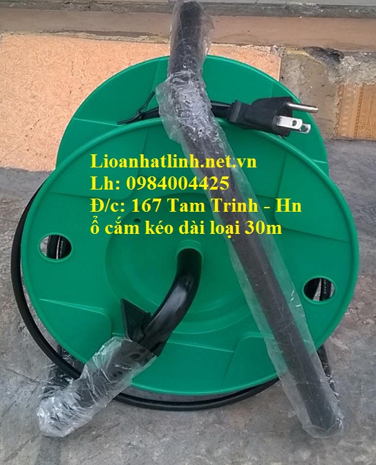 Ổ CẮM KÉO DÀI LIOA LOẠI 30M CÓ DÂY TIẾP ĐỊA 