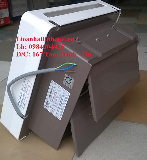 QUẠT THÔNG GIÓ GẮN TƯỜNG LIOA CÁNH 20CM