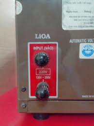 CỘC ĐẤU ĐIỆN ÁP ĐẦU VÀO ỔN ÁP LIOA