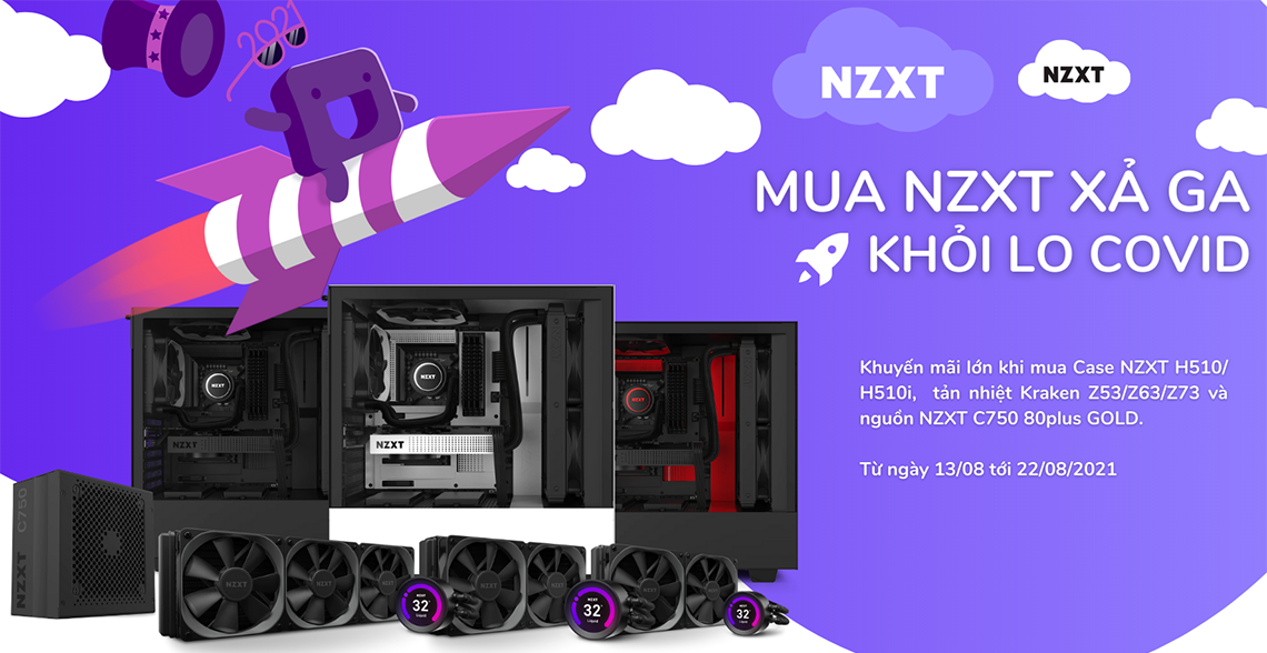 !!! [SALE] Mua NZXT Xả Ga - Khỏi Lo COVID