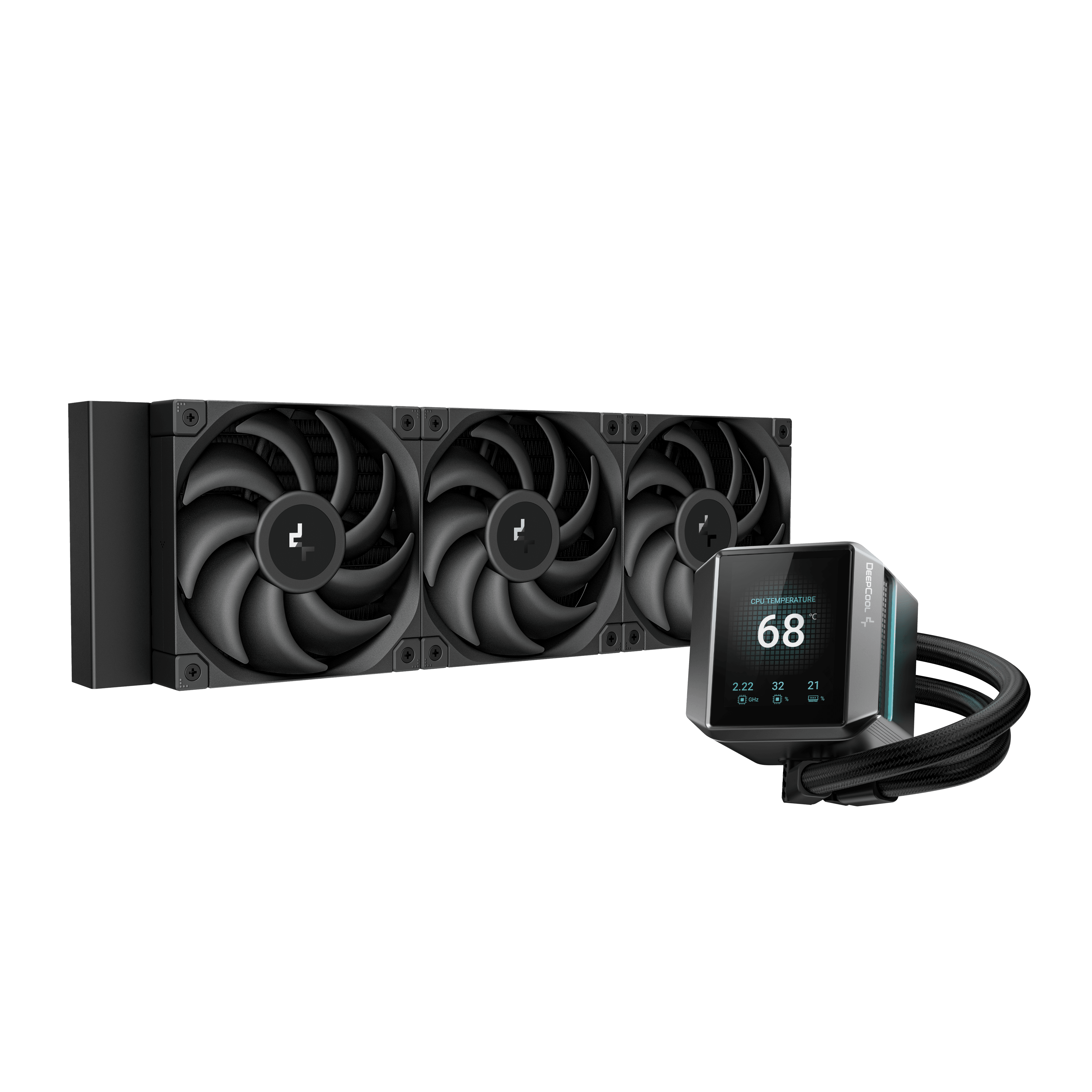 Tản nhiệt nước CPU Deepcool MYSTIQUE 360 BLACK (Màu đen)