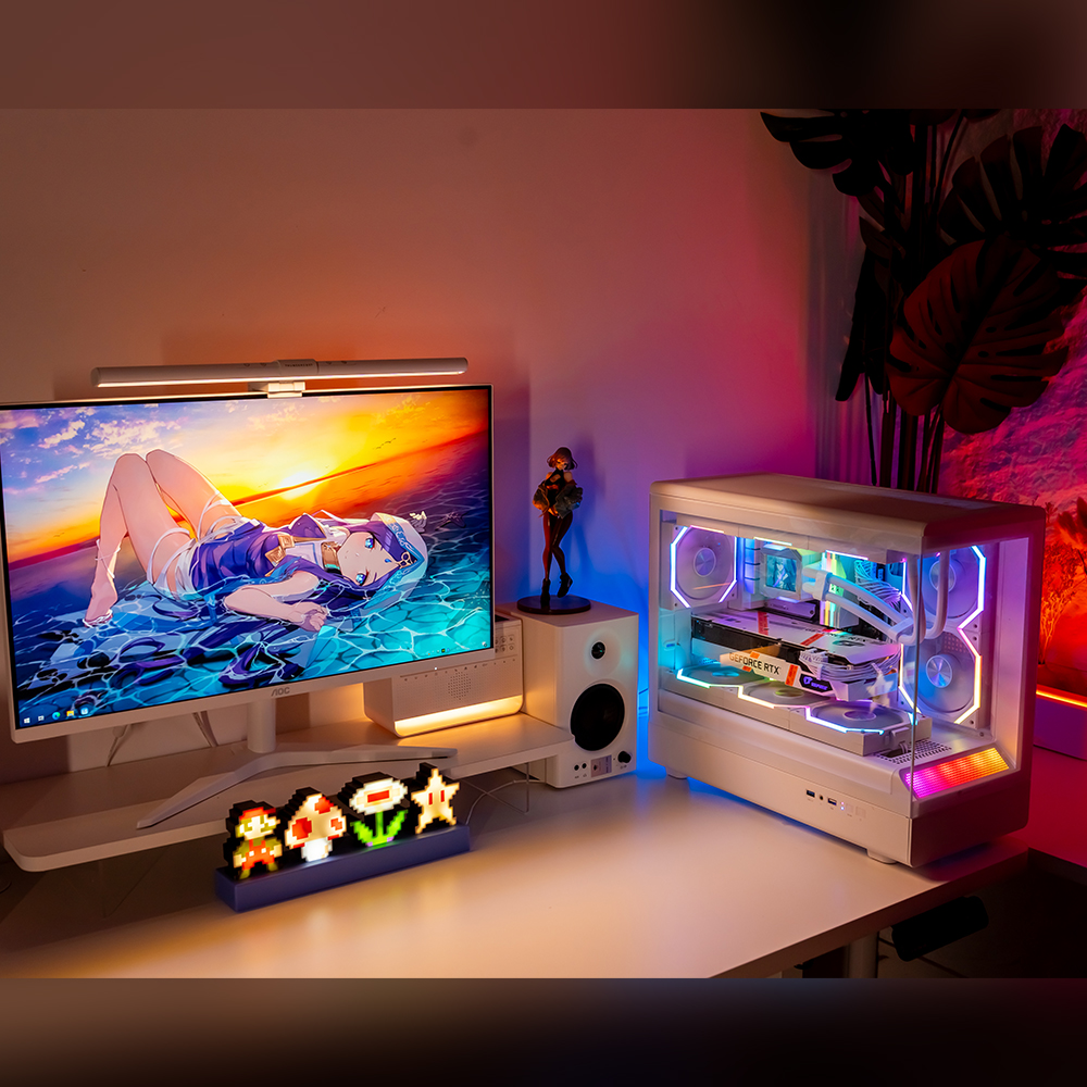 VỎ CASE LEOPARD MS-01 RGB BLACK (MÀU ĐEN/ KHÔNG KÈM FAN)