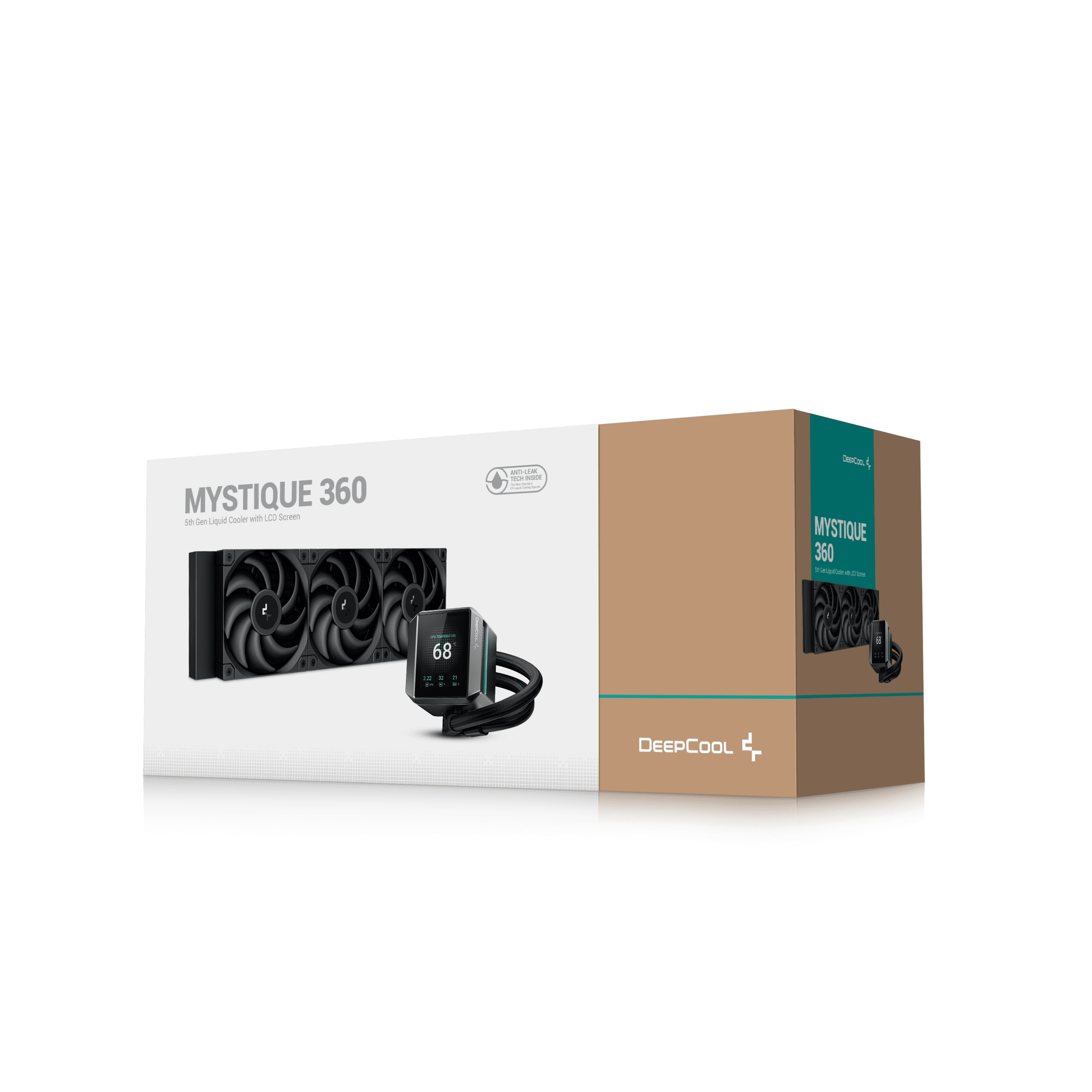 Tản nhiệt nước CPU Deepcool MYSTIQUE 360 BLACK (Màu đen)