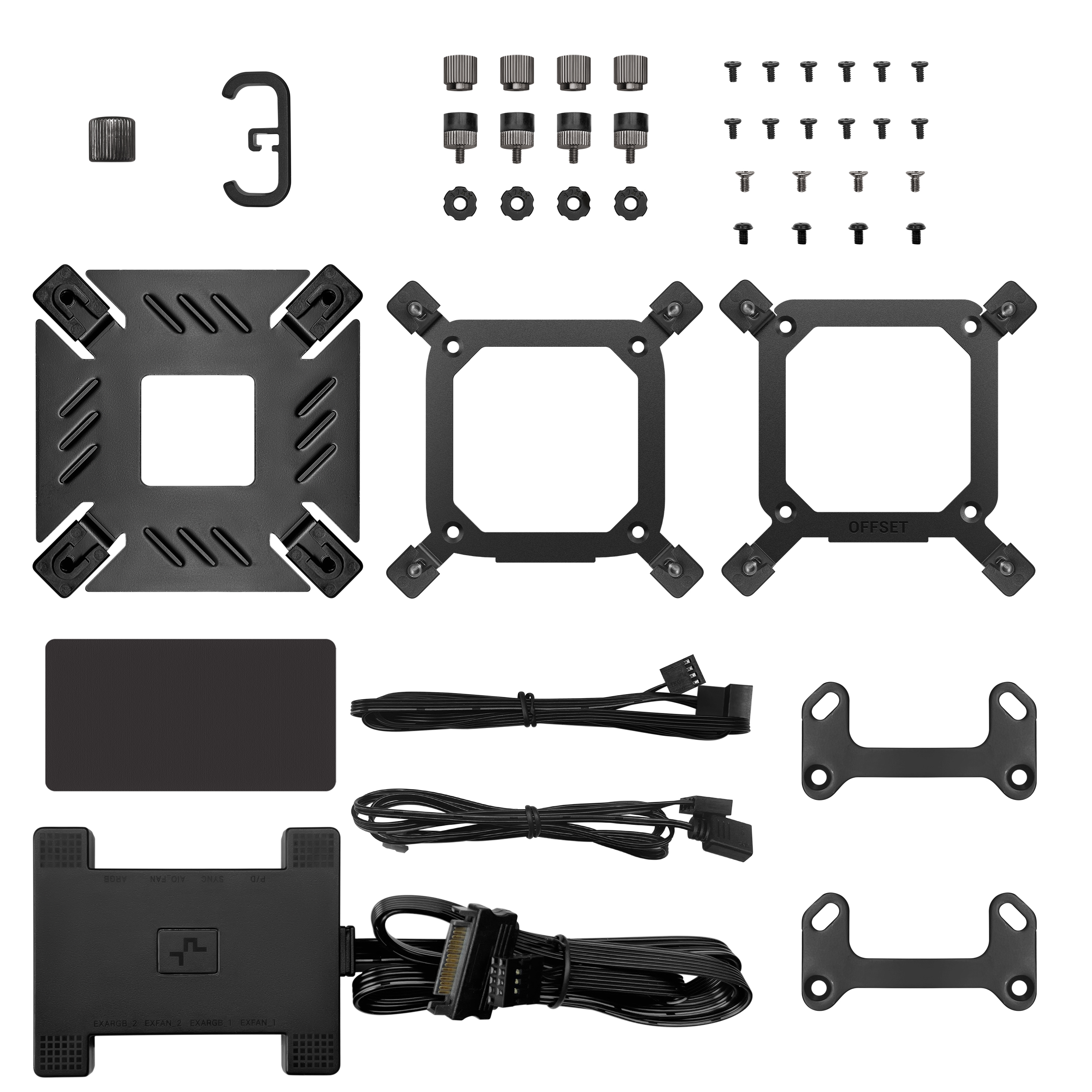 TẢN NHIỆT NƯỚC DEEPCOOL SPARTACUS 360 BLACK (MÀU ĐEN/ MÀN LCD)