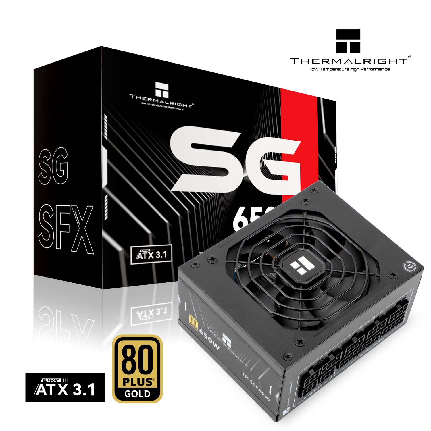 NGUỒN THERMALRIGHT TR-SGFX 650 (SFX/ MÀU ĐEN/ FULL MODULAR/ 650W)