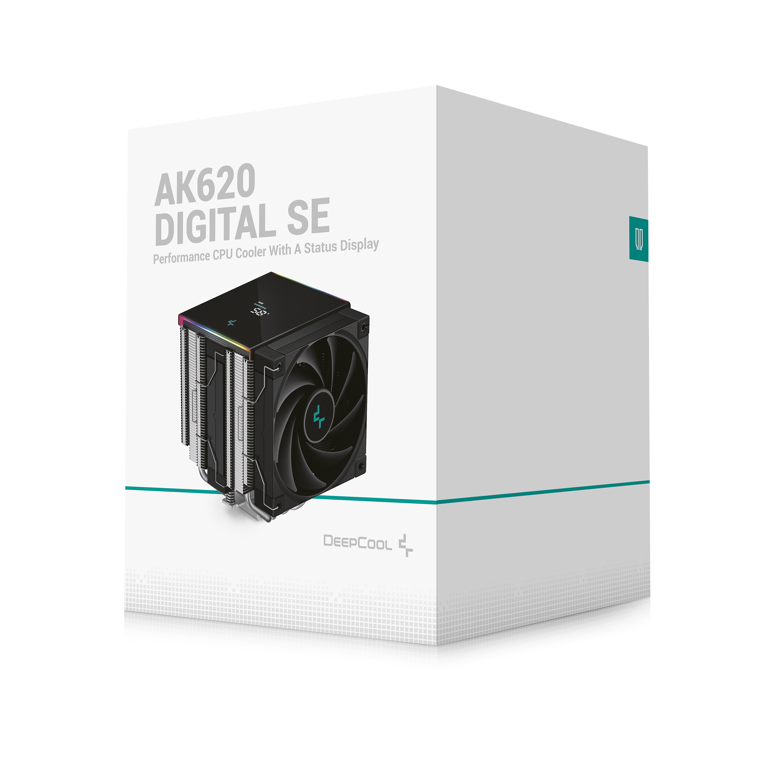 TẢN NHIỆT KHÍ CPU DEEPCOOL AK620 DIGITAL SE (MÀU ĐEN/ HIỂN THỊ NHIỆT ĐỘ)