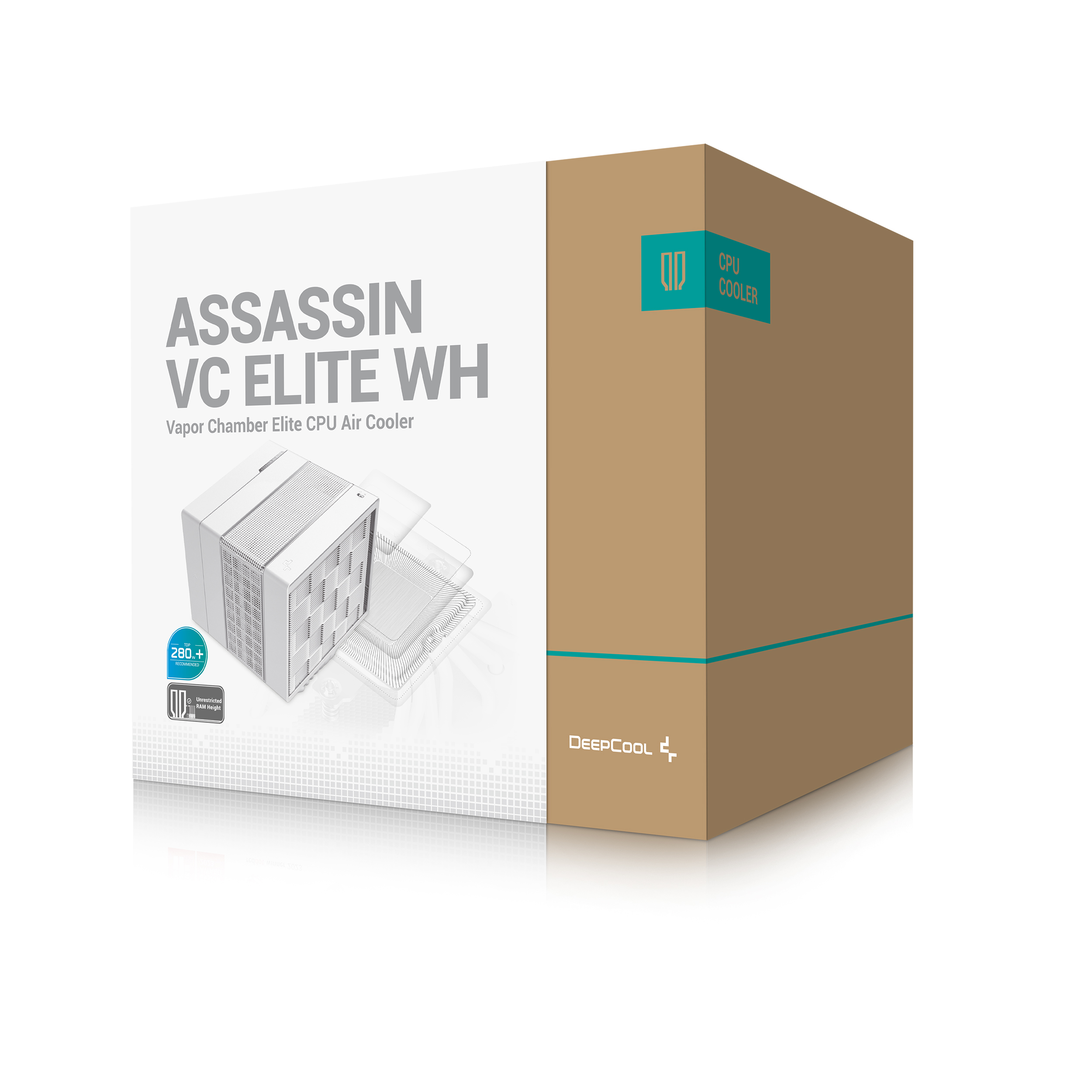 TẢN NHIỆT KHÍ CPU DEEPCOOL ASSASSIN VC ELITE WH WH (MÀU TRẮNG)