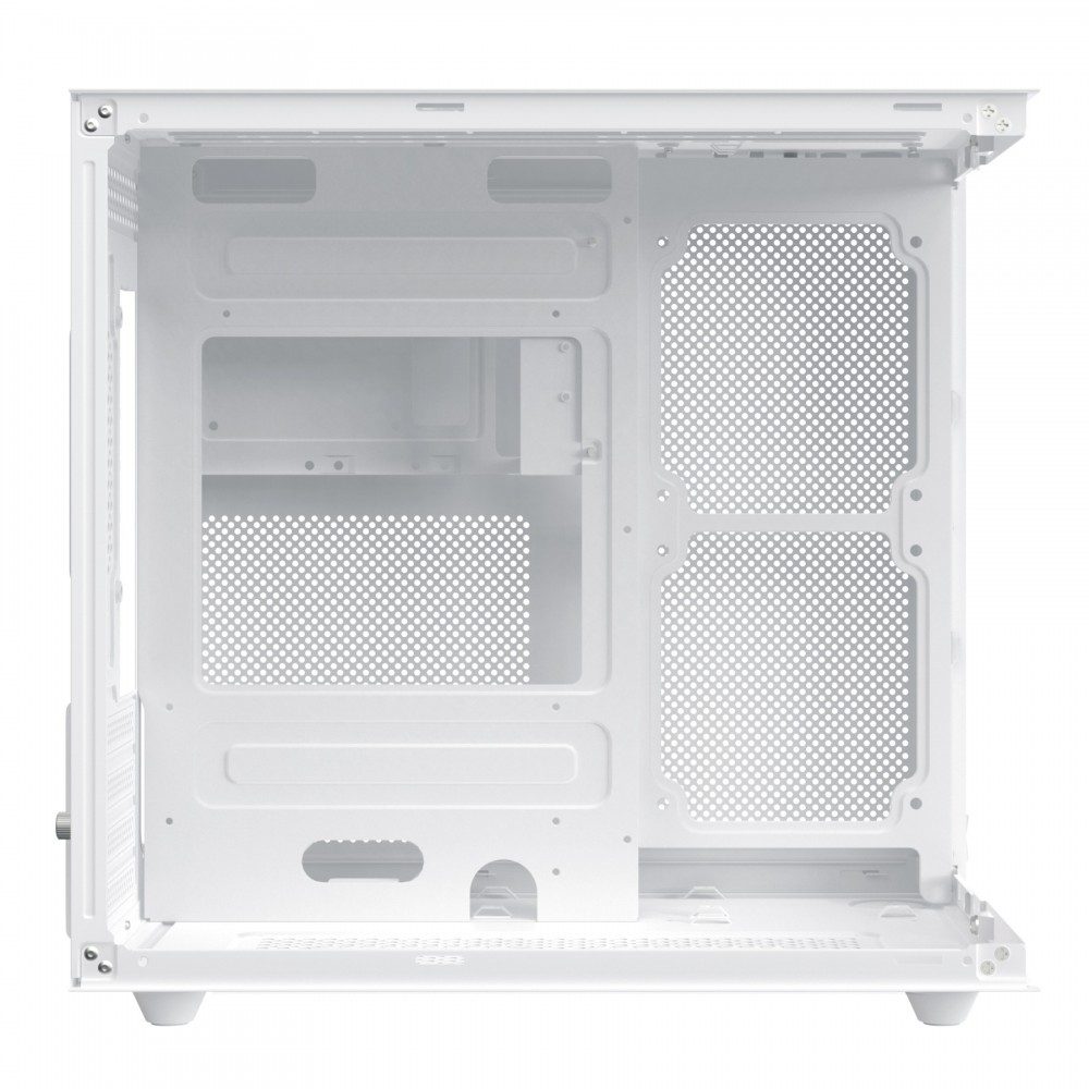 Vỏ Case XIGMATEK AQUA M LITE ARTIC 3GF (M-ATX/ MÀU TRẮNG/ KÈM SẴN 3 FAN LED AUTO)