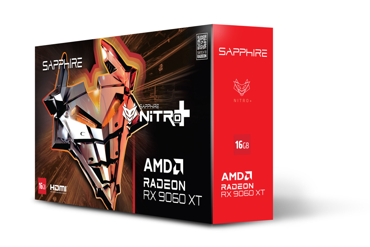 CARD MÀN HÌNH SAPPHIRE NITRO+ AMD Radeon RX 9060 XT GAMING OC 16GB