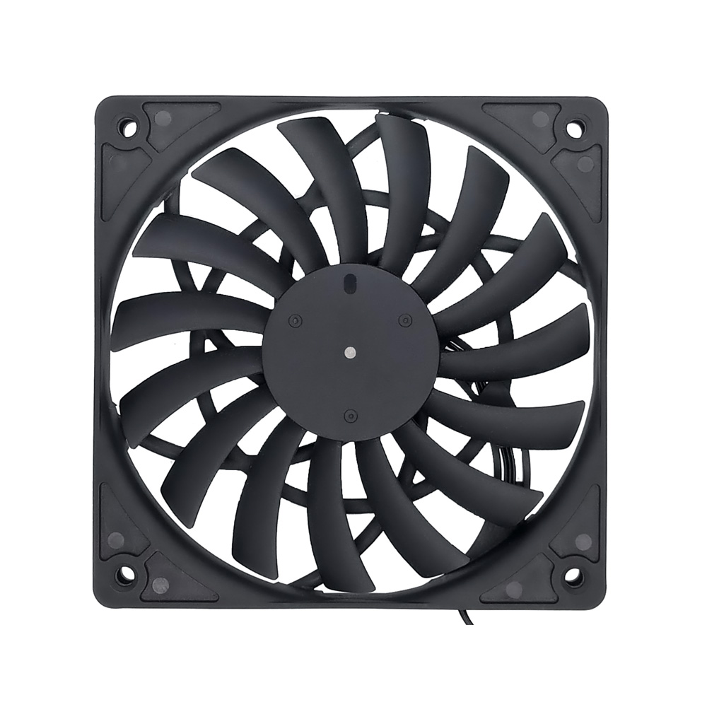 QUẠT TẢN NHIỆT SUPER SLIM FANNER F-12012 BLACK (MÀU ĐEN/ 120MM/ MỎNG 12MM)