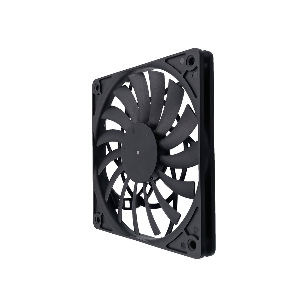 QUẠT TẢN NHIỆT SUPER SLIM FANNER F-12012 BLACK (MÀU ĐEN/ 120MM/ MỎNG 12MM)