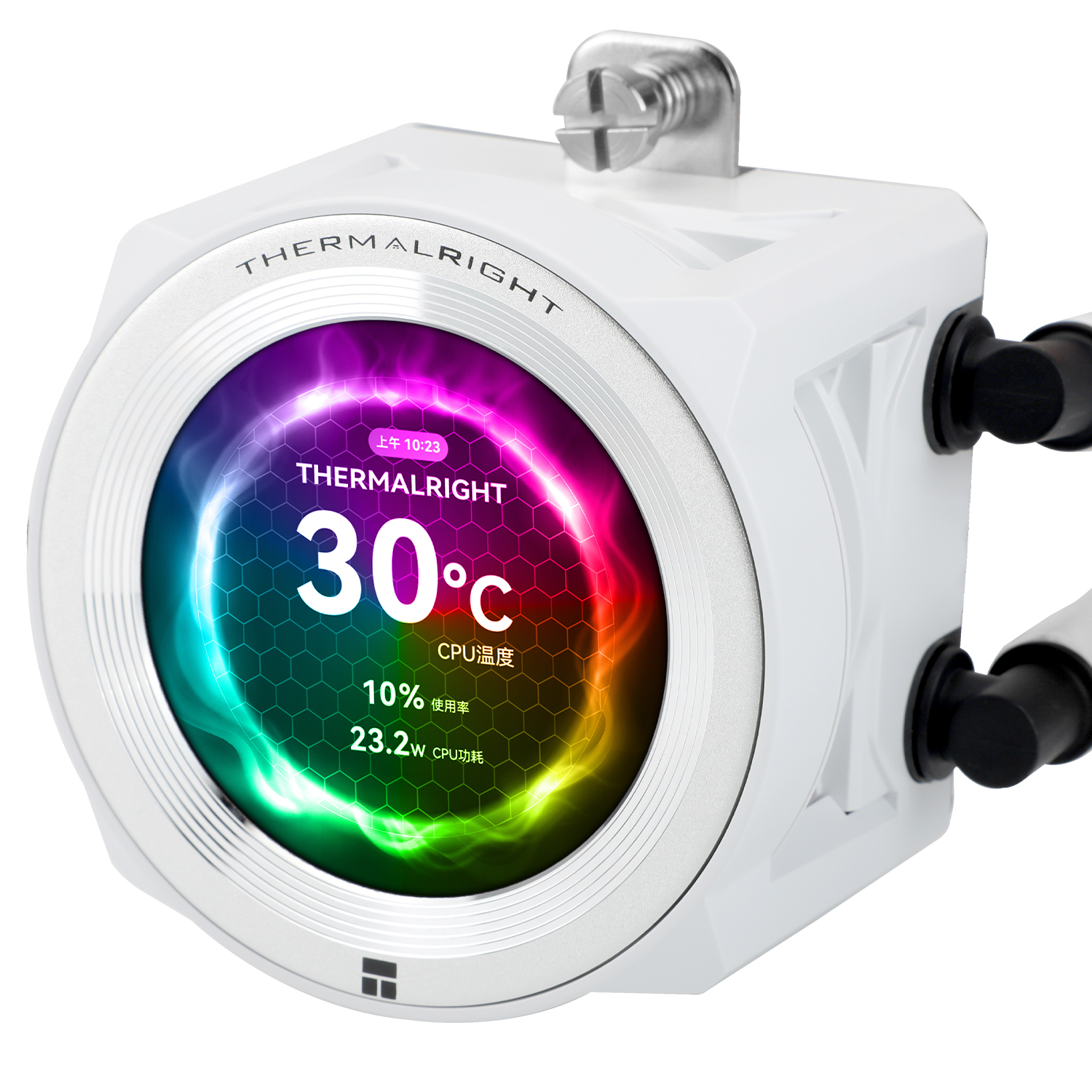 TẢN NHIỆT NƯỚC AIO THERMALRIGHT CORE VISION 360 WHITE ARGB (MÀU TRẮNG/Màn LCD)