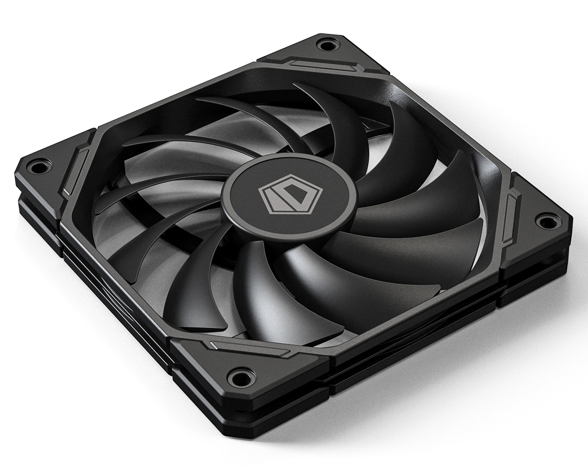 QUẠT TẢN NHIỆT ID-COOLING TF-12015-K (MÀU ĐEN/120MM/ MỎNG 15MM)