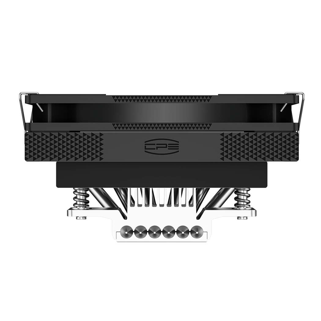 TẢN NHIỆT CPU PCCOOLER RC600-67 BLACK (MÀU ĐEN/ LOW PROFILE/ 67MM)