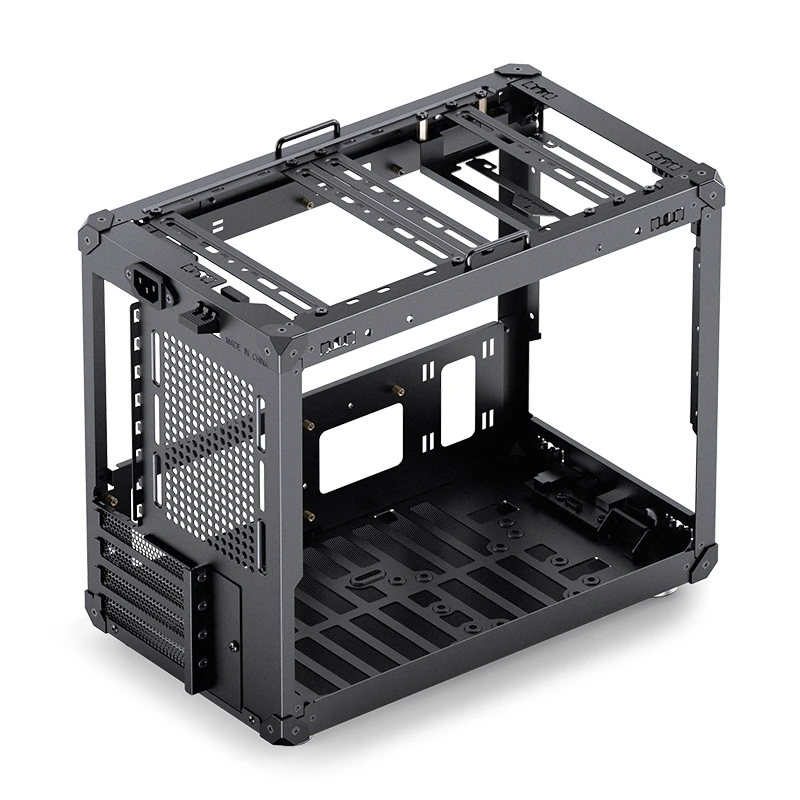 VỎ CASE JONSBO C6 MAX BLACK (MINI TOWER/MÀU ĐEN)