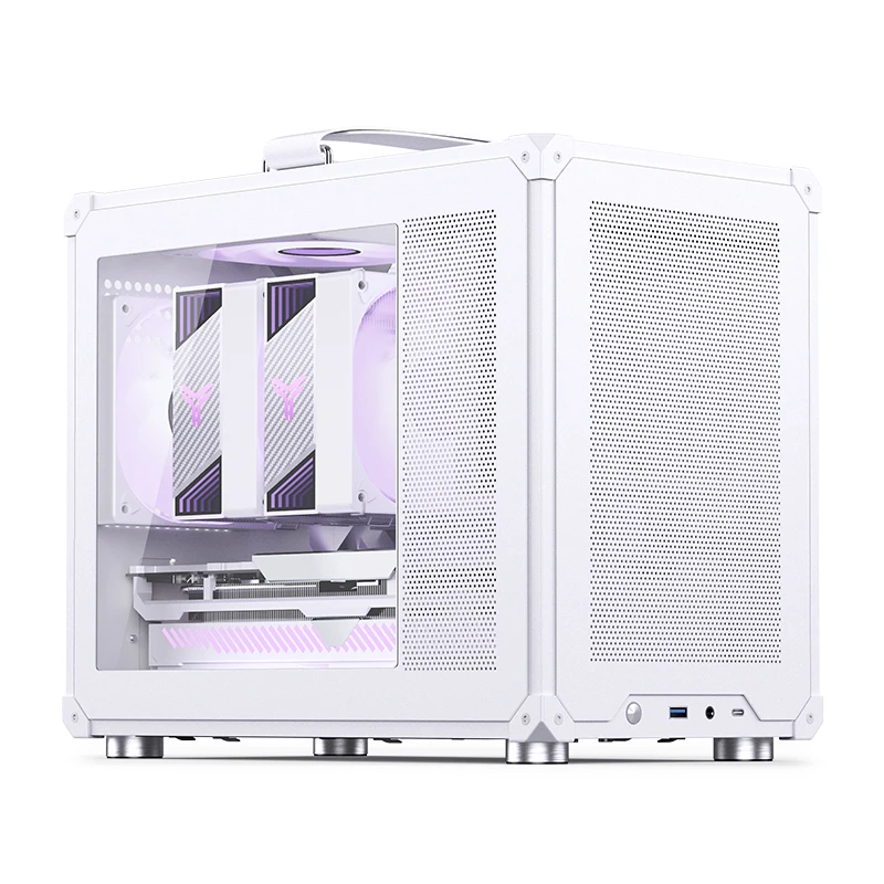 VỎ CASE JONSBO C6 MAX WHITE (MINI TOWER/ MÀU TRẮNG)
