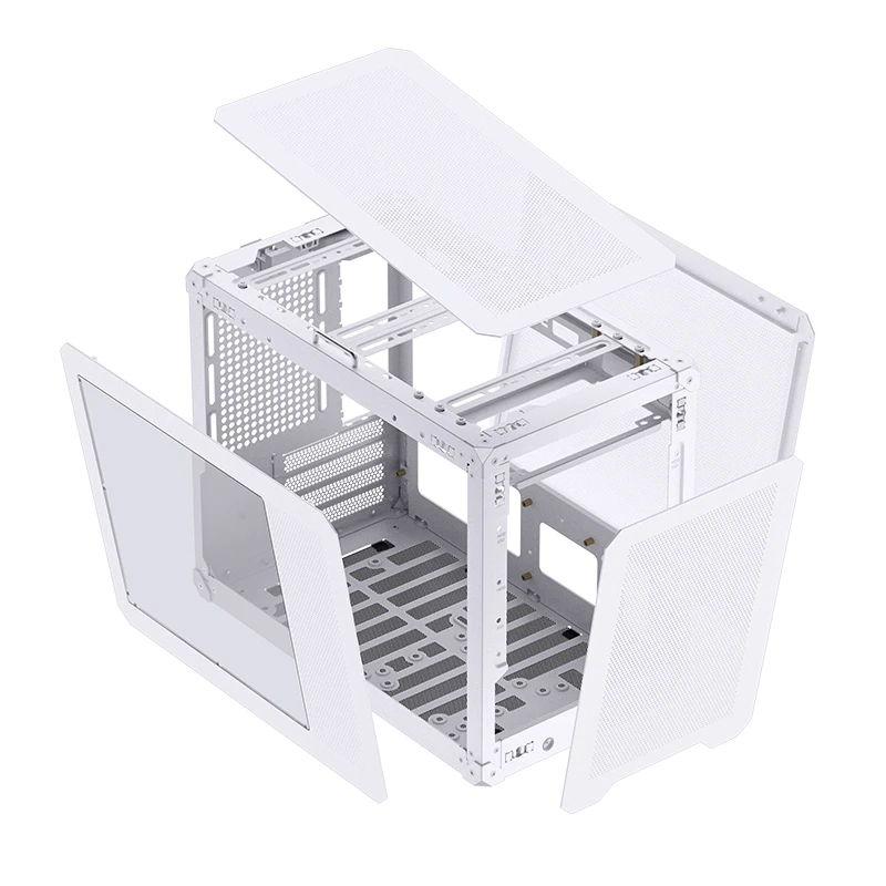 VỎ CASE JONSBO C6 MAX WHITE (MINI TOWER/ MÀU TRẮNG)