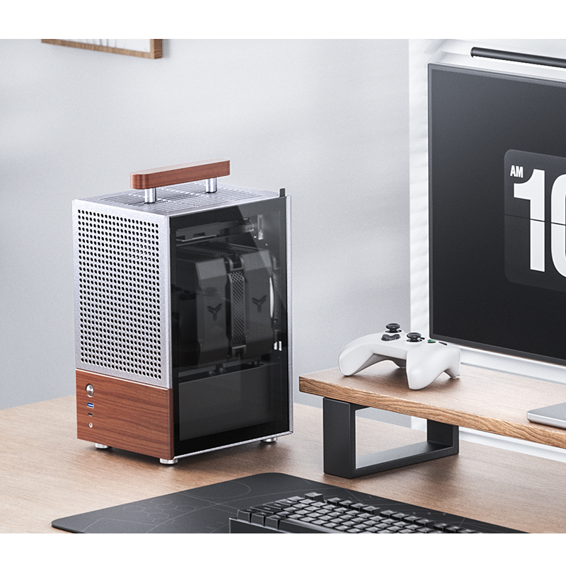 VỎ CASE JONSBO T6 WHITE (ITX/ MINI TOWER/ MÀU TRẮNG)