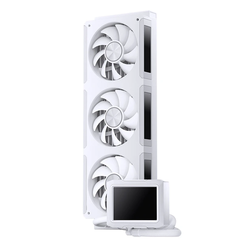 TẢN NHIỆT NƯỚC AIO JONSBO TF3-360SCW WHITE (MÀU TRẮNG/ QUẠT LIỀN KHỐI LCD)