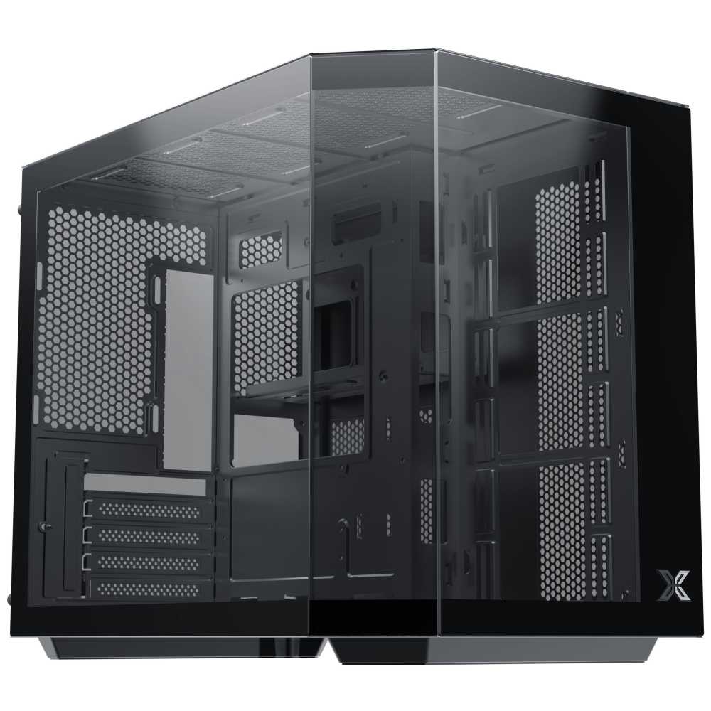 VỎ CASE MÁY TÍNH JUNGLE LEOPARD AS-01 BLACK (MÀU ĐEN/ ATX/ KHÔNG KÈM QUẠT)
