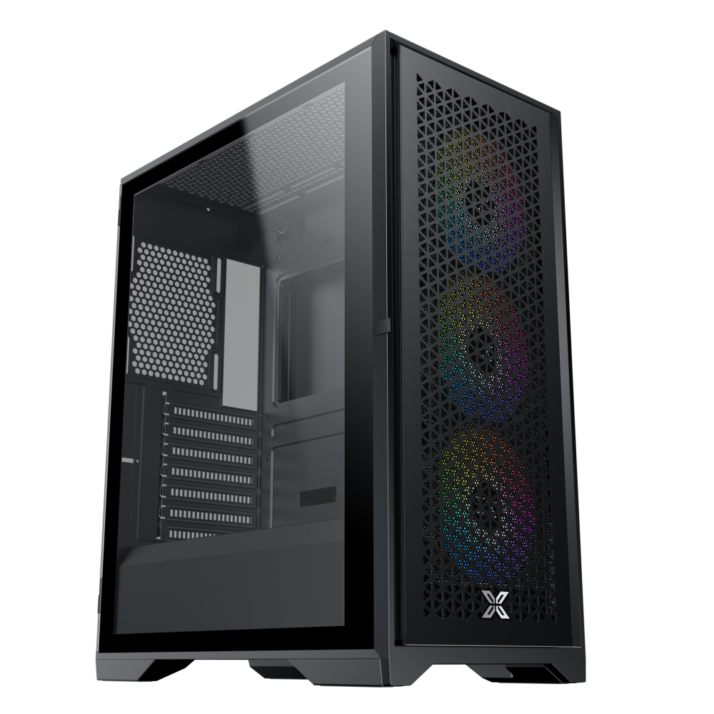 XIGMATEK LUX S 3FX (EN47840) - PREMIUM GAMING ATX, KÈM 03 FAN XIGMATEK X22ARGB