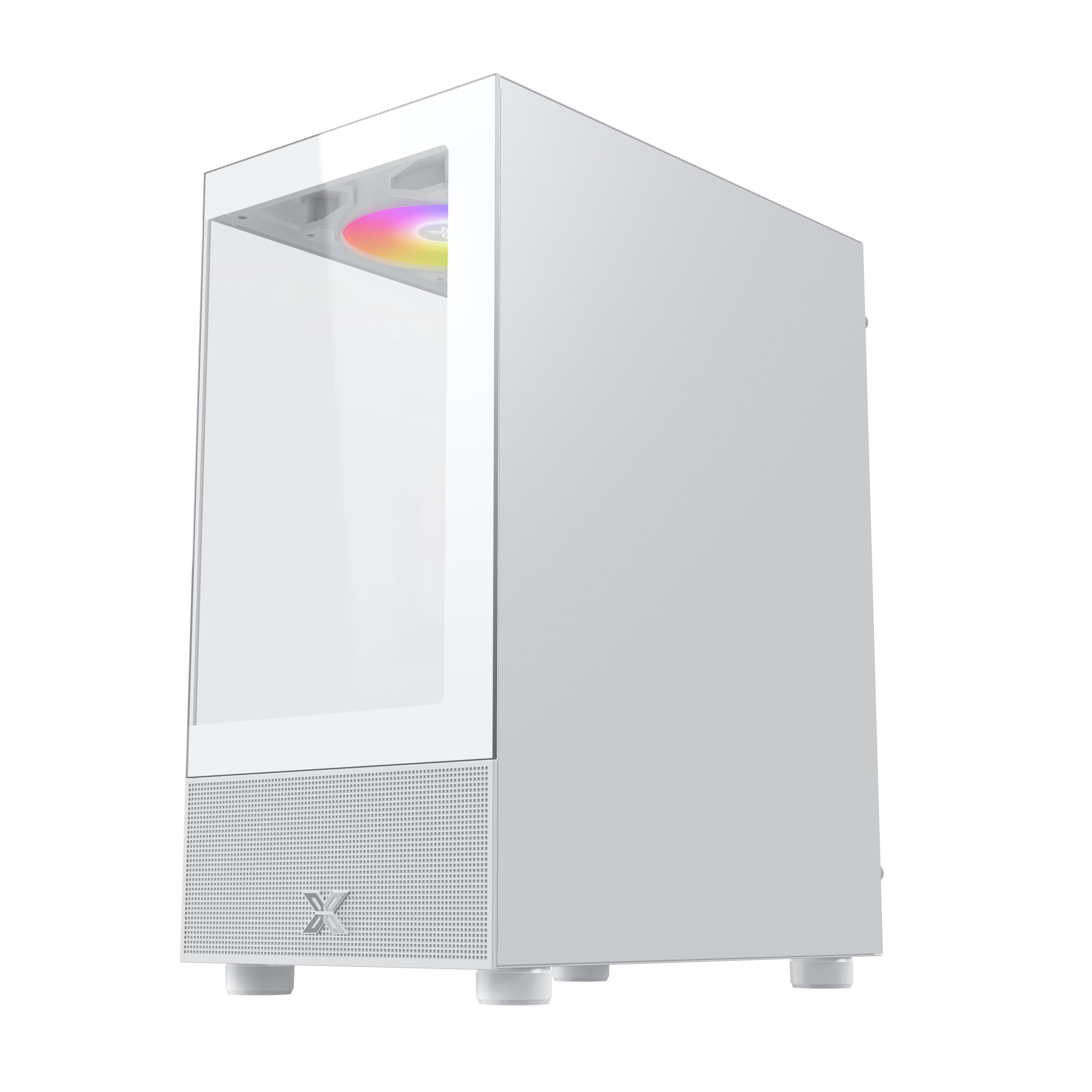 VỎ CASE XIGMATEK ENDORPHIN M II 3F ARTIC (M-ATX/ MÀU TRẮNG/ SẴN 3 FAN RGB FIXED)