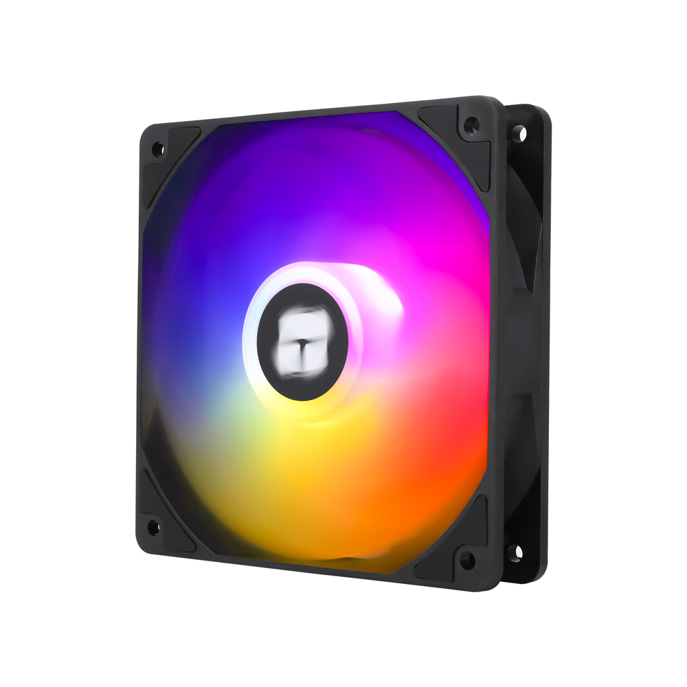 QUẠT TẢN NHIỆT THERMALRIGHT TL-C12C-S X3 BLACK ARGB (MÀU ĐEN/ 120MM/ BỘ 3 QUẠT)