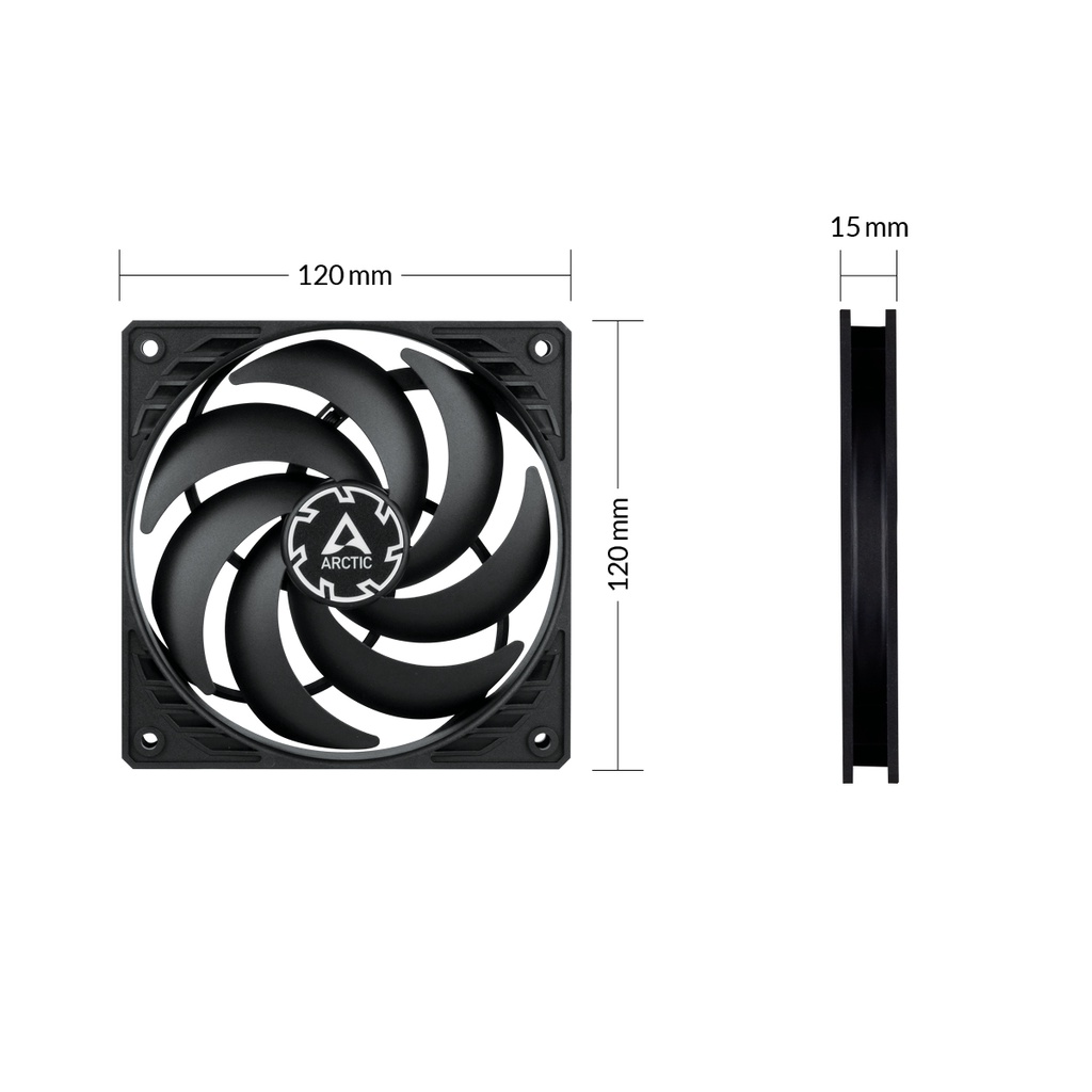 Quạt tản nhiệt ARCTIC P12 SLIM PWM PST