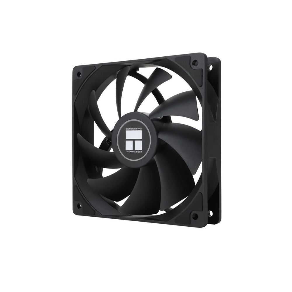 QUẠT TẢN NHIỆT THERMALRIGHT TL-C12C X3 BLACK (MÀU ĐEN/120MM/ BỘ 3 QUẠT)