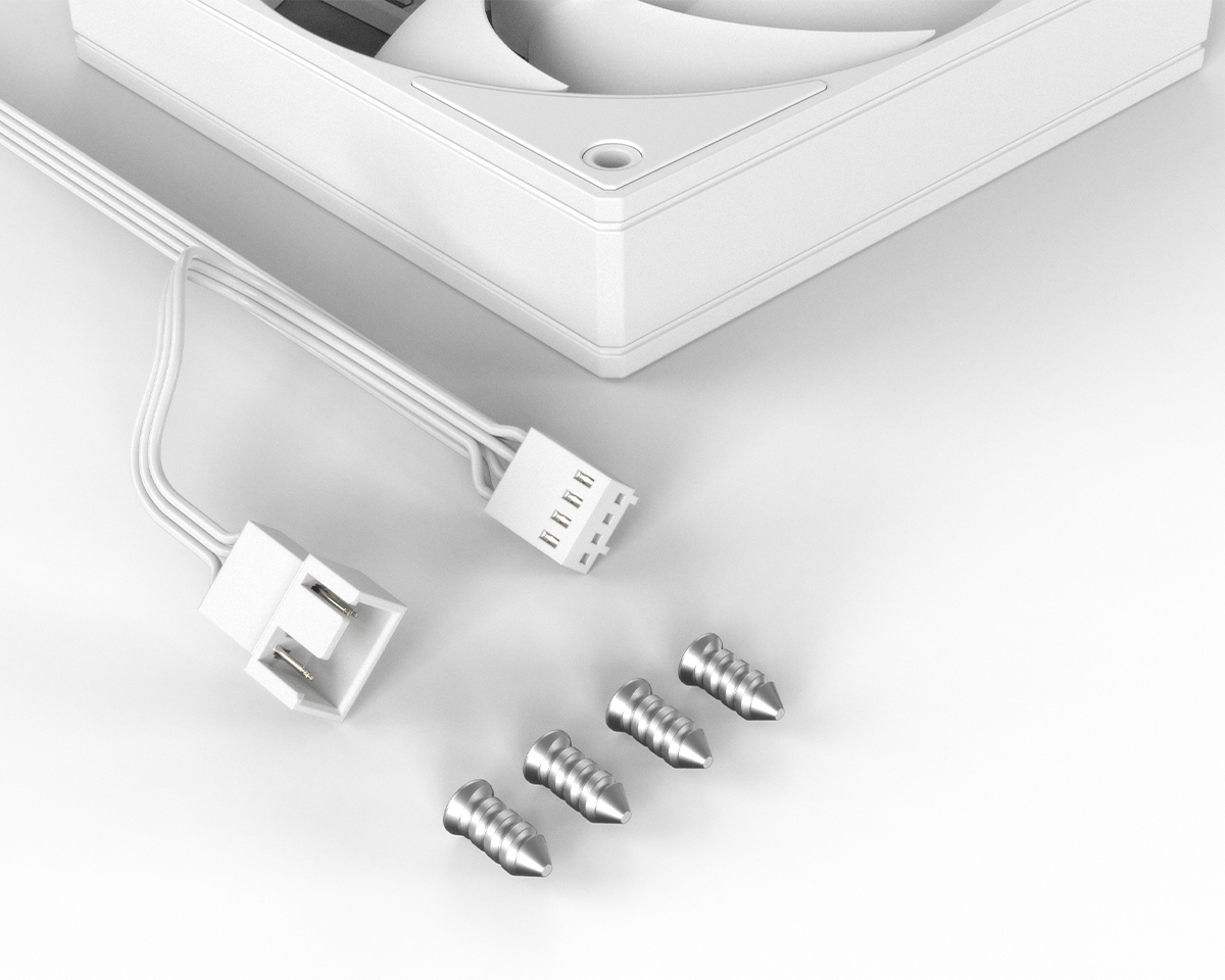 QUẠT TẢN NHIỆT ID-COOLING AS-120-W (MÀU TRẮNG)