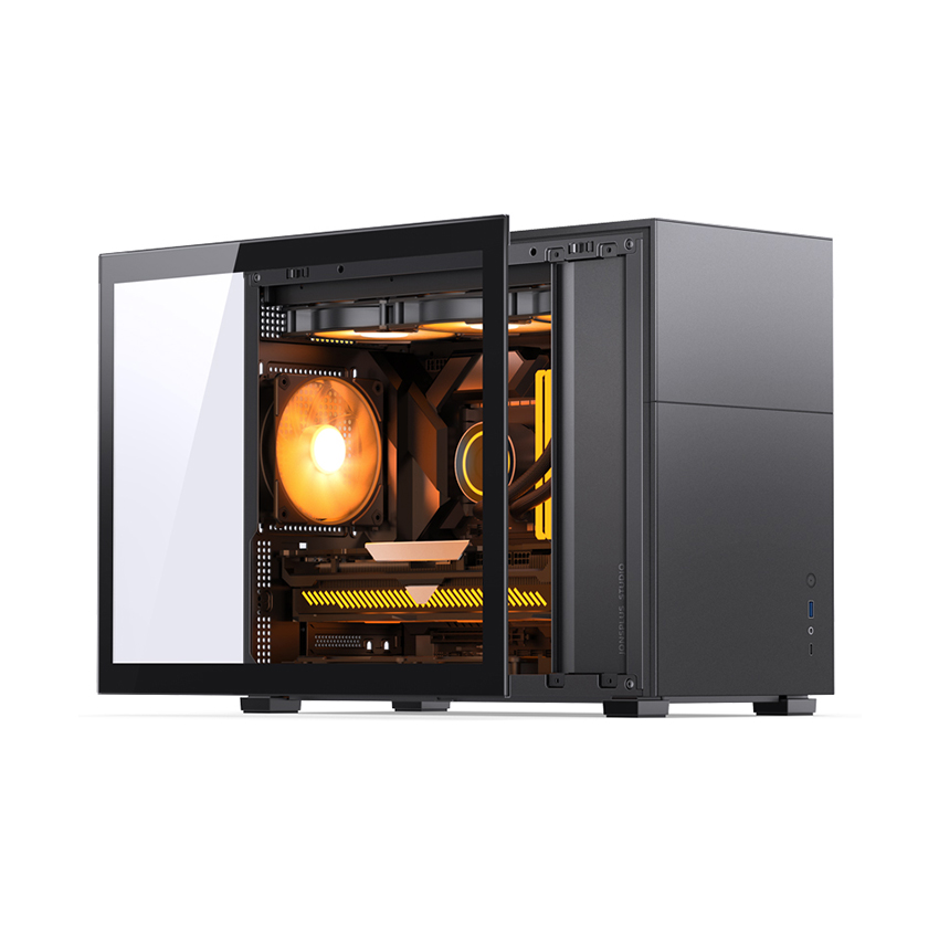 VỎ CASE JONSBO D31 STD BLACK (MINI TOWER/MÀU ĐEN)