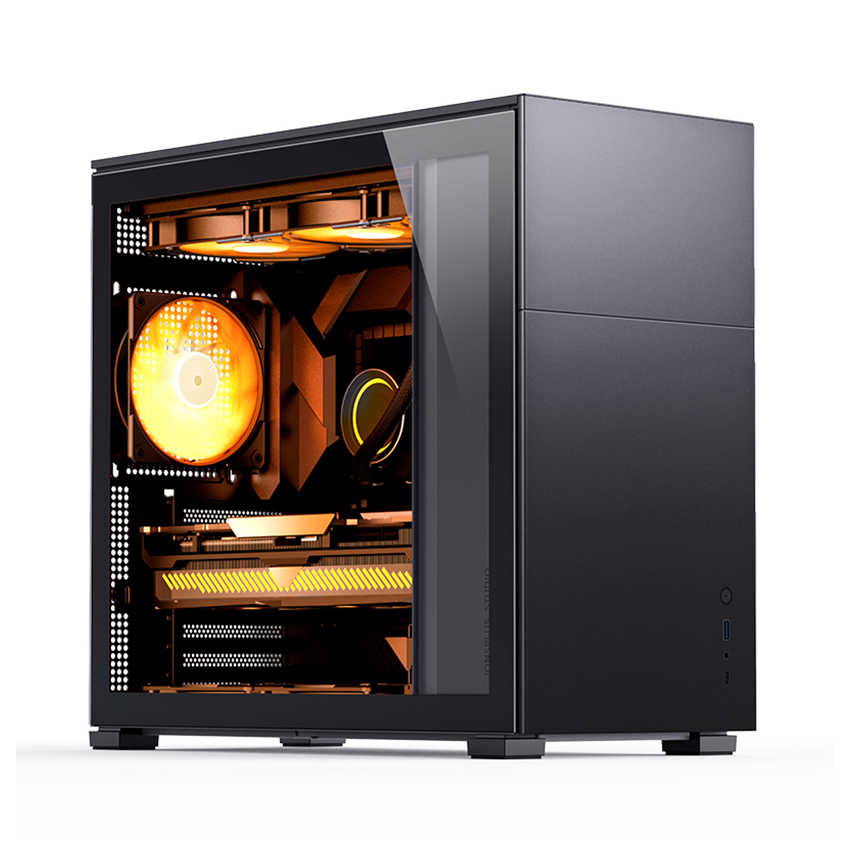 VỎ CASE JONSBO D41 STD BLACK (MID TOWER/MÀU ĐEN)