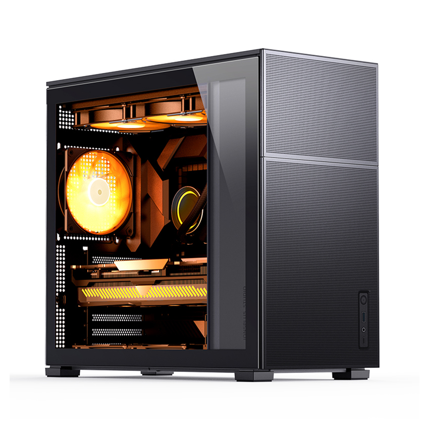 VỎ CASE JONSBO D41 MESH BLACK (MID TOWER/MÀU ĐEN)