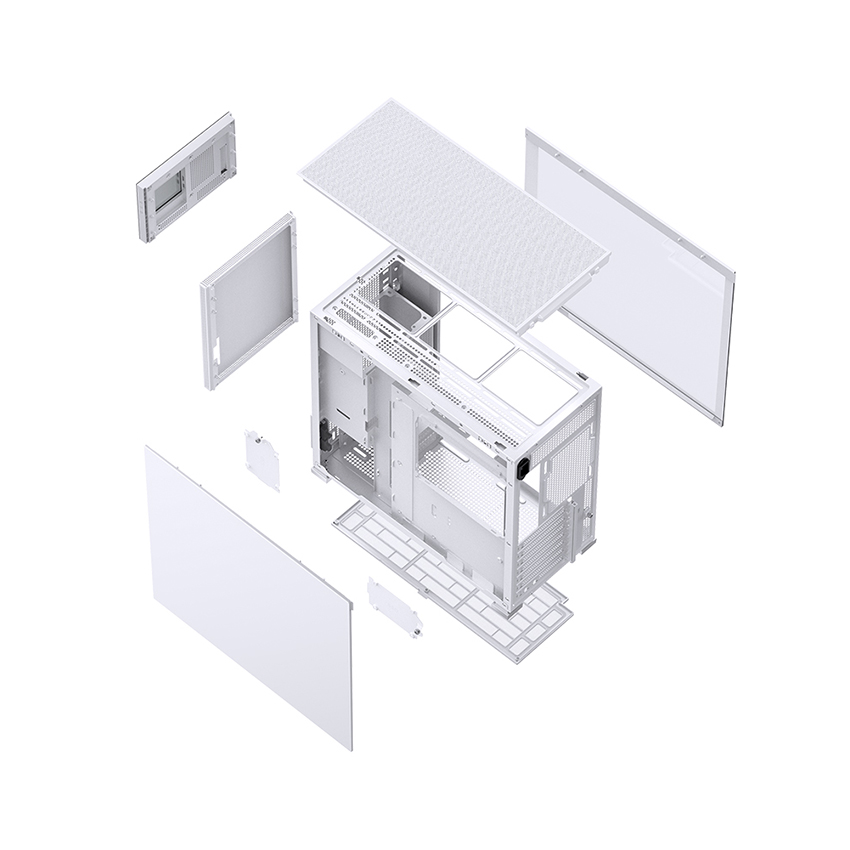 VỎ CASE JONSBO D41 MESH SC WHITE (MID TOWER/MÀU TRẮNG)