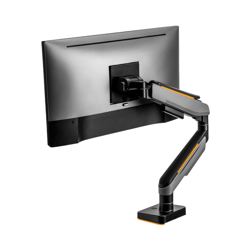 GIÁ ĐỠ MÀN HÌNH HUMAN MOTION T9 PRO II LED RGB MÀU XÁM (23-43 INCH)