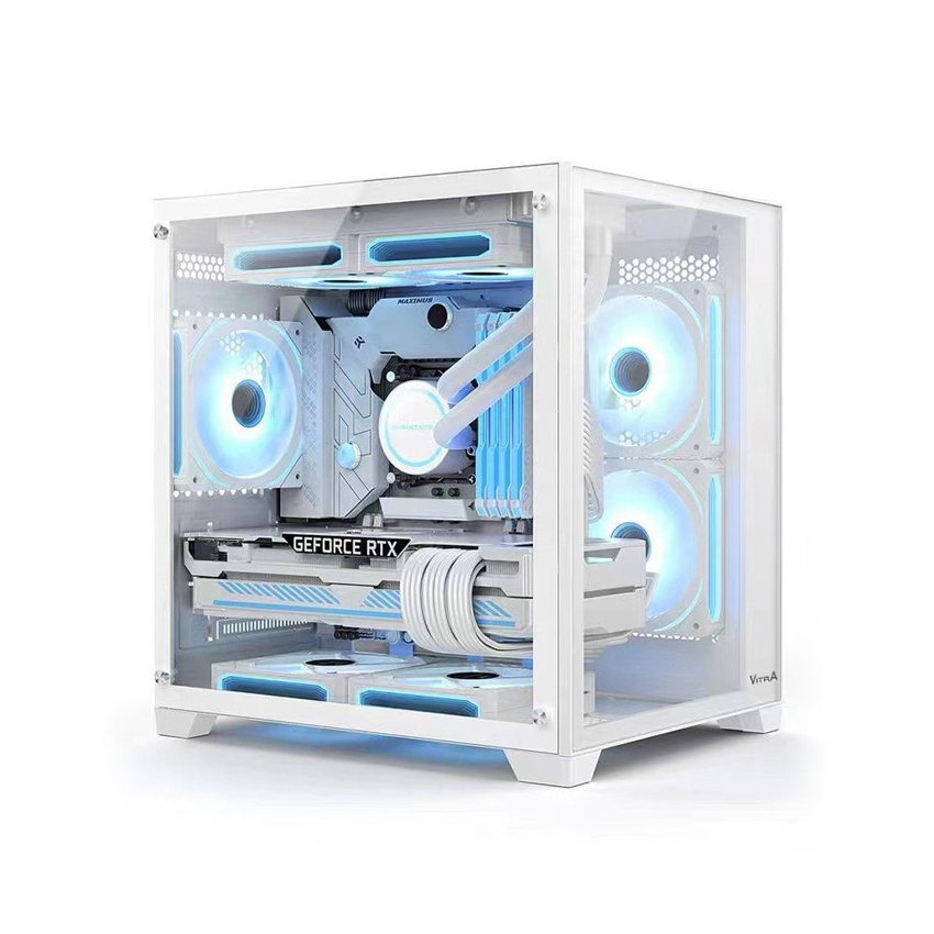 VỎ CASE VITRA CRYSTAL S1 LITE WHITE(MATX/RAD 240)