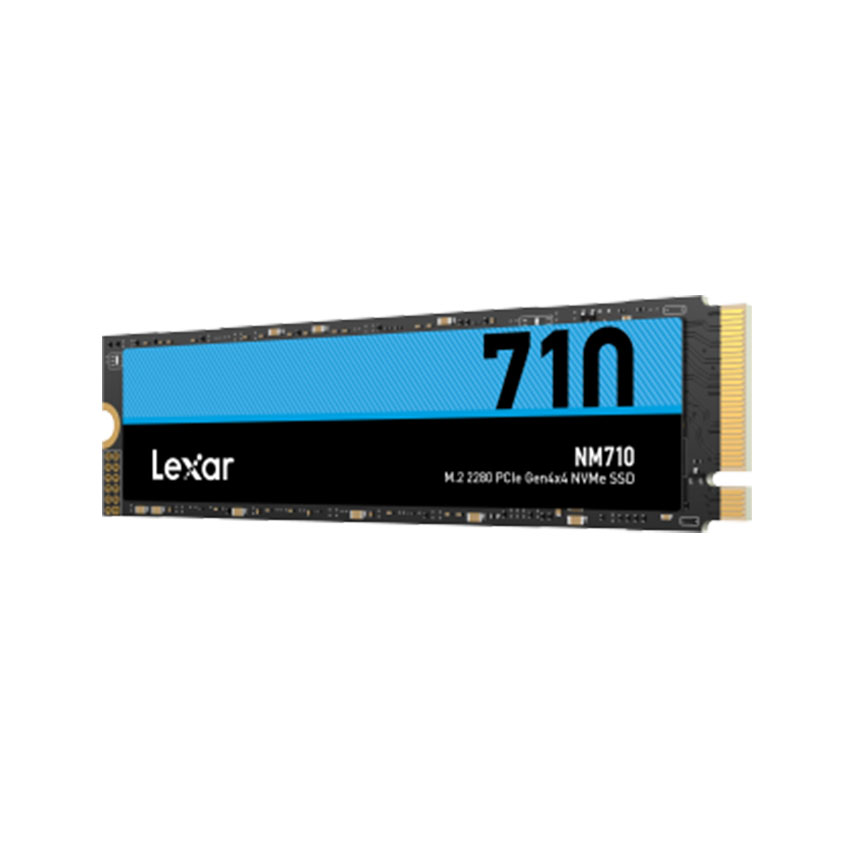 Ổ Cứng SSD Lexar NM710 1TB M.2 2280 PCIe Gen 4×4 NVMe - (5000MB/s – 4500MB/s) (LNM710X001T-RNNNG)
