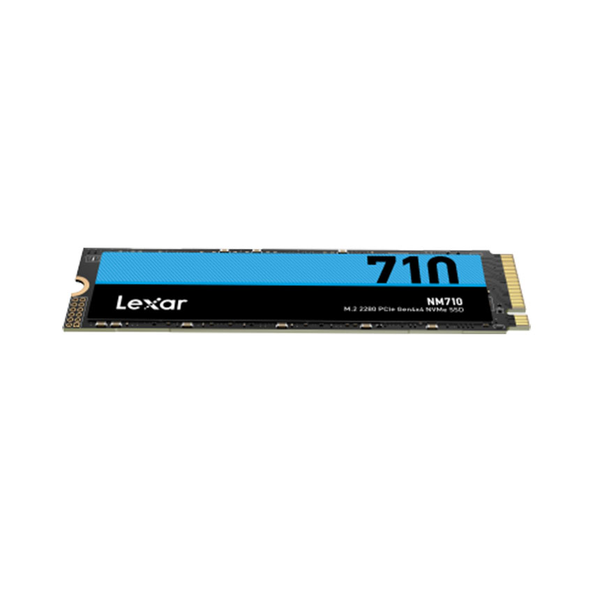 Ổ Cứng SSD Lexar NM710 1TB M.2 2280 PCIe Gen 4×4 NVMe - (5000MB/s – 4500MB/s) (LNM710X001T-RNNNG)