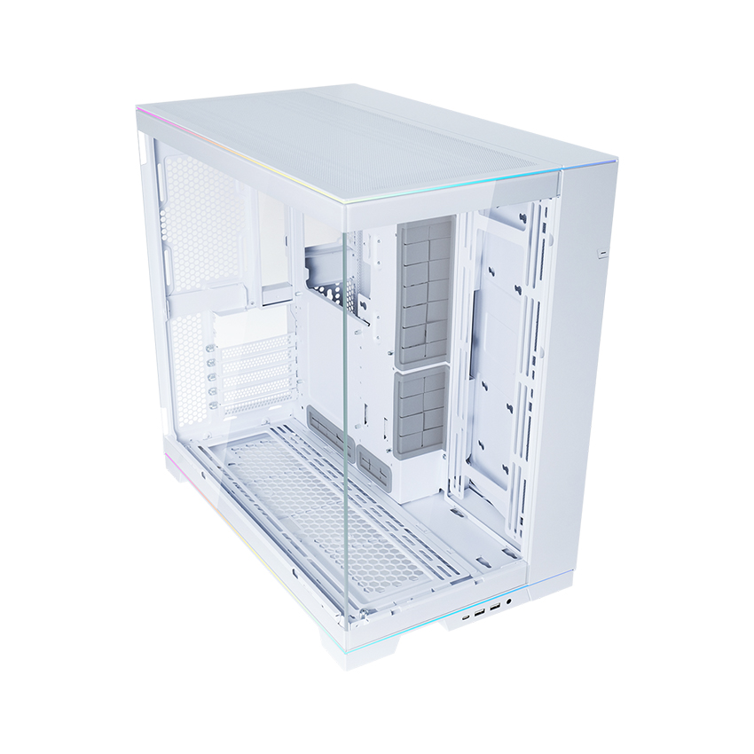 Vỏ Case LIAN LI O11D EVO RGB WHITE (EATX/ FULL TOWER/ MÀU TRẮNG)