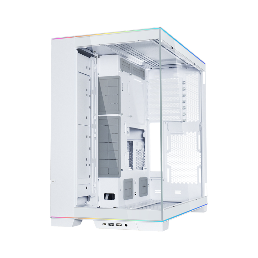 Vỏ Case LIAN LI O11D EVO RGB WHITE (EATX/ FULL TOWER/ MÀU TRẮNG)
