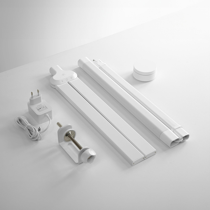 Đèn bàn LED HyperWork LUNA DL01 WHITE (MÀU TRẮNG)