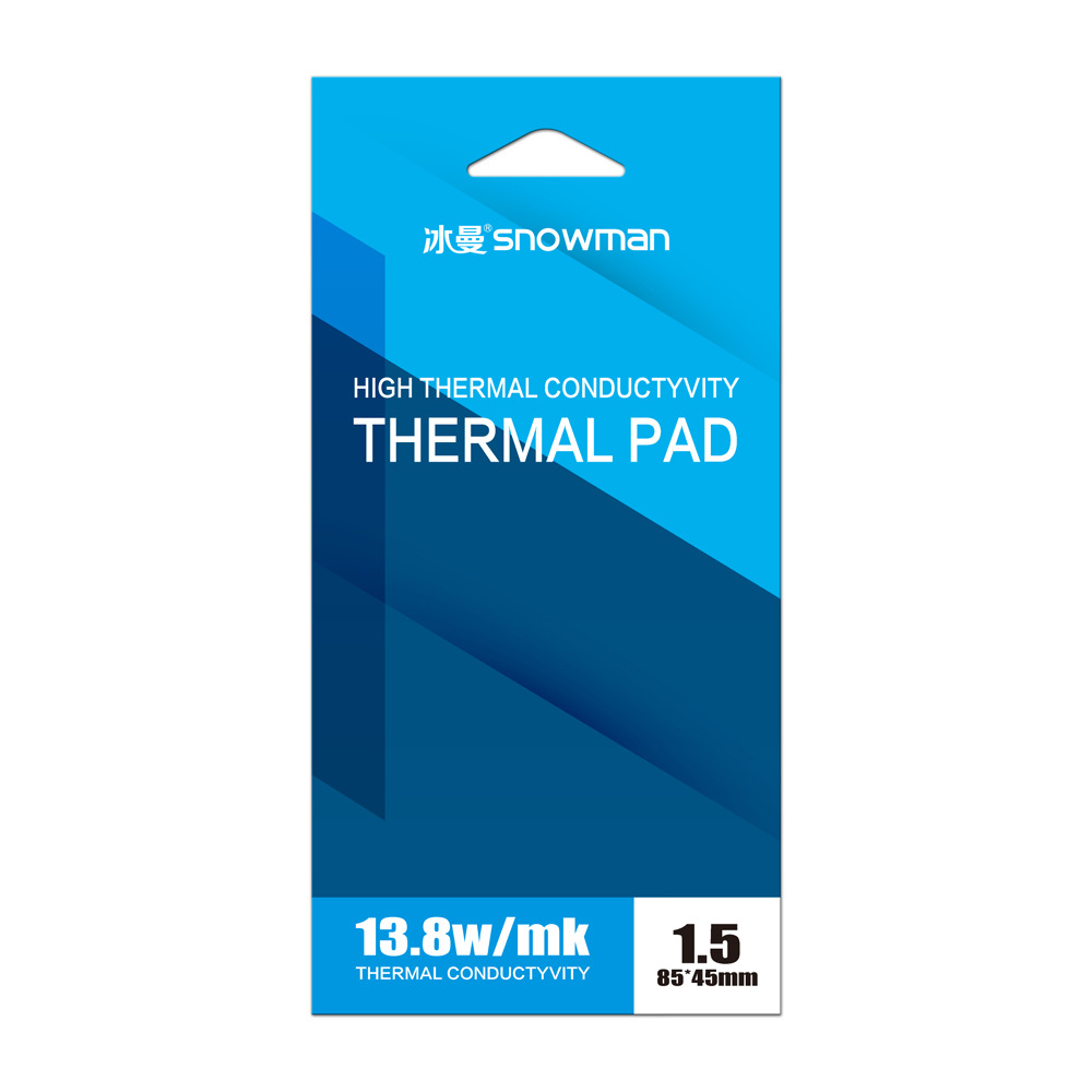 Miếng dán tản nhiệt SNOWMAN Thermal Pad 13.8W/mk (85mm x 45mm)