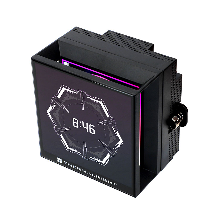 Tản nhiệt nước THERMALRIGHT HYPER VISION 360 UB ARGB BLACK (MÀU ĐEN/QUẠT LIỀN KHỐI/ MÀN LCD)