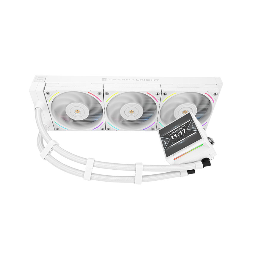 Tản nhiệt nước THERMALRIGHT HYPER VISION 360 ARGB WHITE (MÀU TRẮNG/ MÀN HIỂN THỊ LCD)