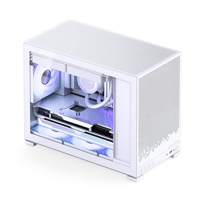 VỎ CASE JONSBO D32 WHITE (M-ATX/ MID TOWER/MÀU TRẮNG)