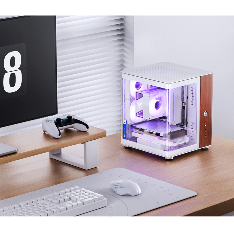 VỎ CASE JONSBO TK-0 WHITE (ITX/ MINI TOWER/MÀU TRẮNG)