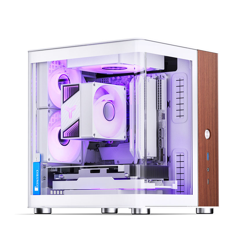 VỎ CASE JONSBO TK-0 WHITE (ITX/ MINI TOWER/MÀU TRẮNG)