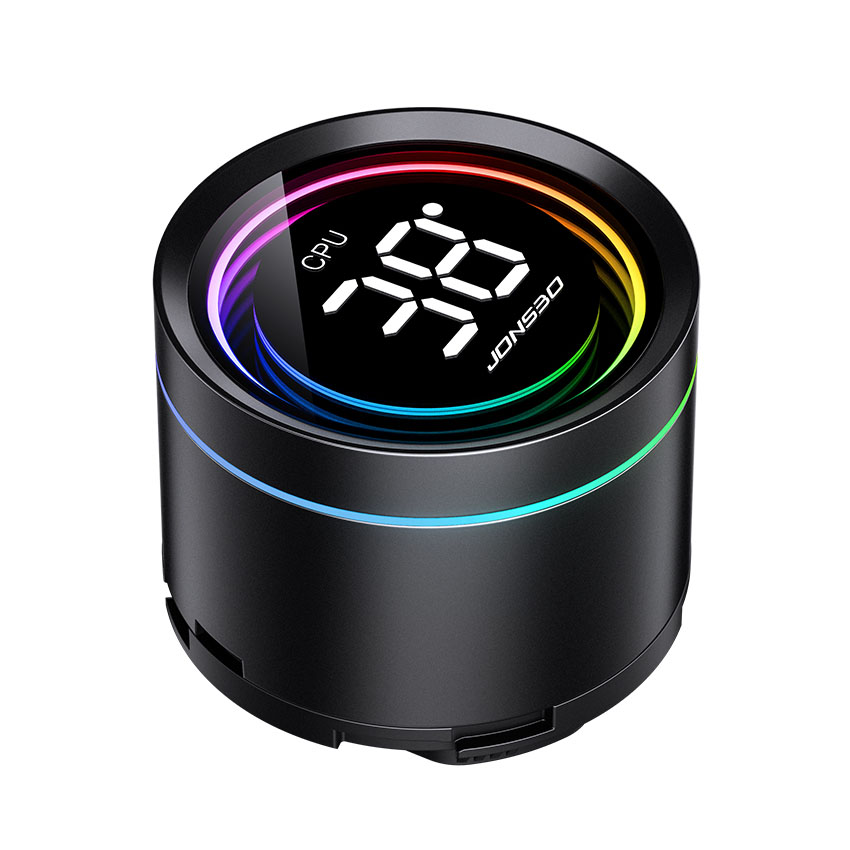 Tản nhiệt nước AIO JONSBO TH-360 ARGB BLACK (MÀU ĐEN/ LCD hiển thị nhiệt độ)
