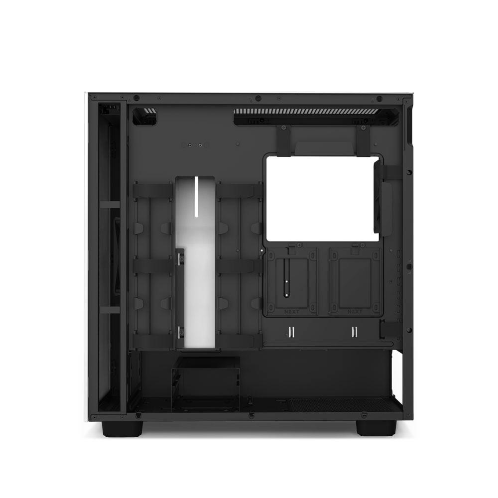 Vỏ case NZXT H7 Black White (Màu Trắng Đen)