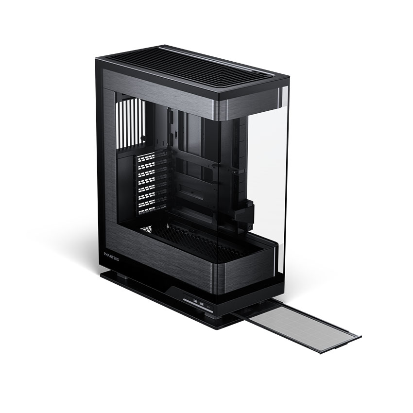 Vỏ Case PHANTEKS Evolv X2 Tempered Glass, DRGB, Satin BLACK (ATX/MID TOWER/ MÀU ĐEN)